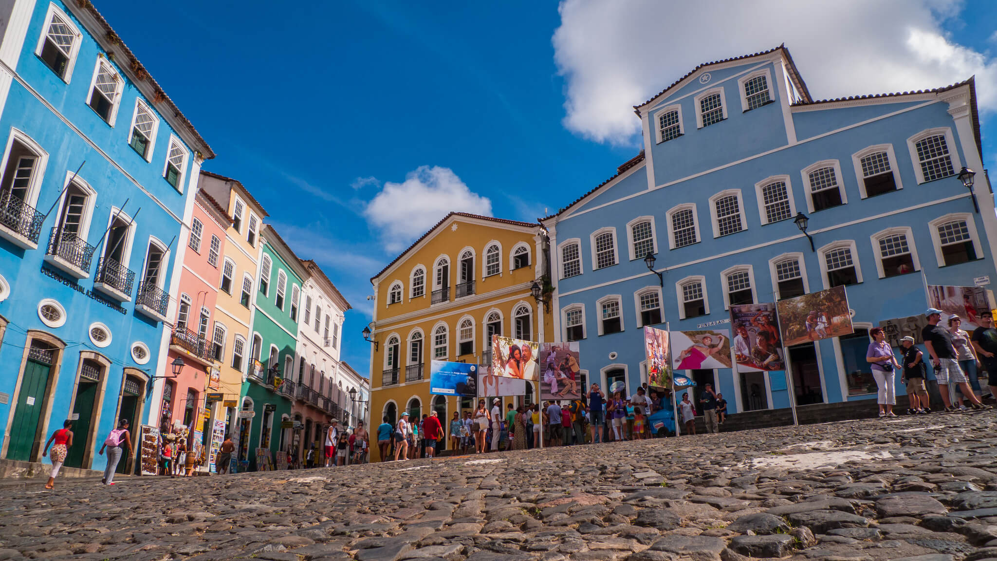 Centro histórico de Salvador durante o City Tour da Bella Bahia